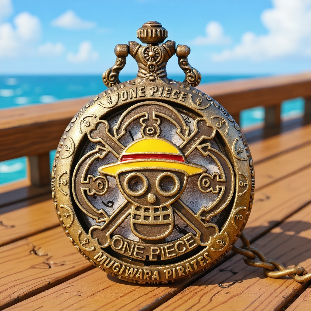 One Piece Anime Pocket Watch,  - Vintage Pocket Watch recension och pris
