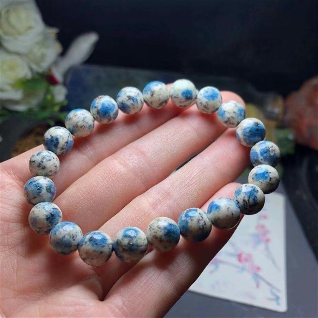 9mm Natural K2 Jasper Bracelet - Gemstone Bracelet Healing recension och pris