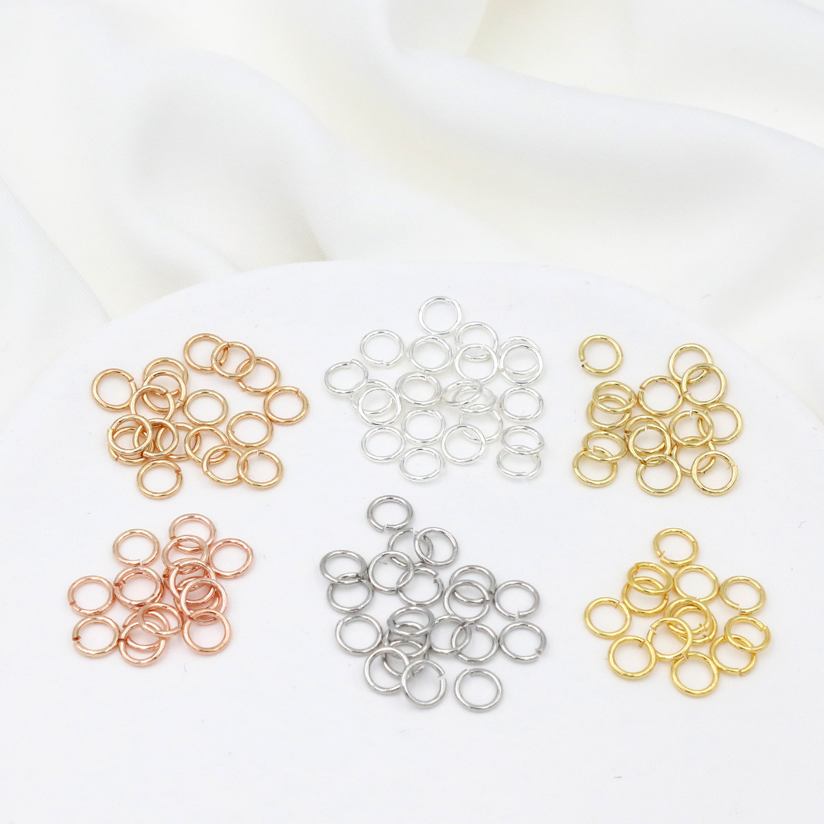 A Pack 925 Silver Open Jump Ri - Sterling Silver Ring recension och pris