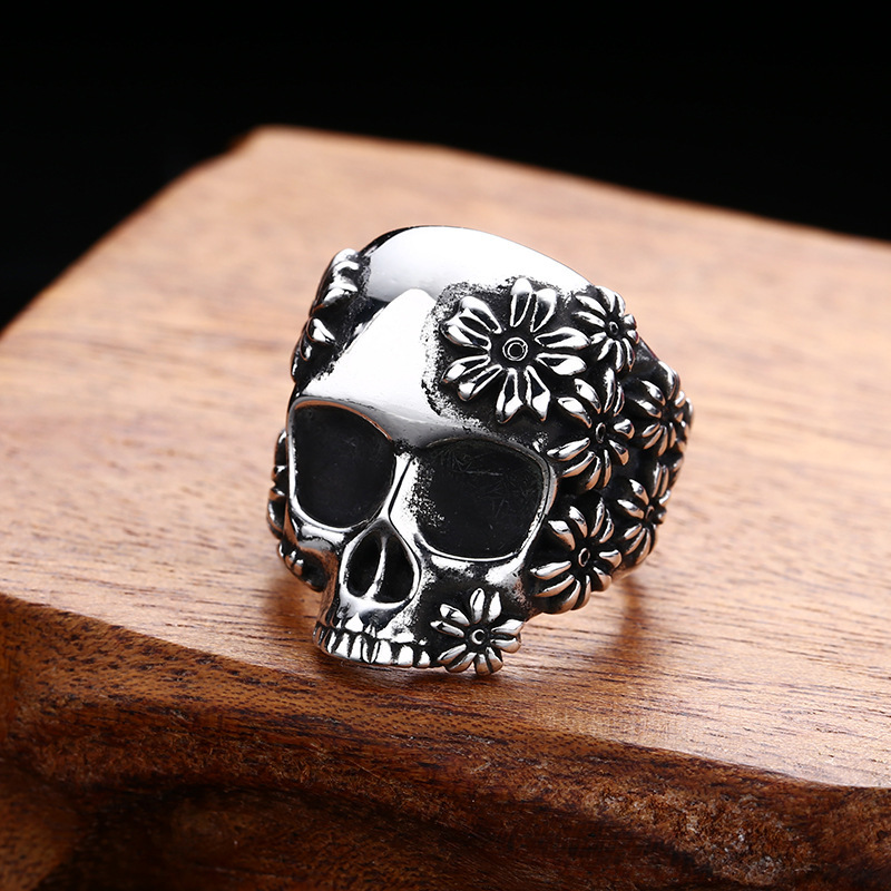 925 sterling silver skull ring - Sterling Silver Ring recension och pris