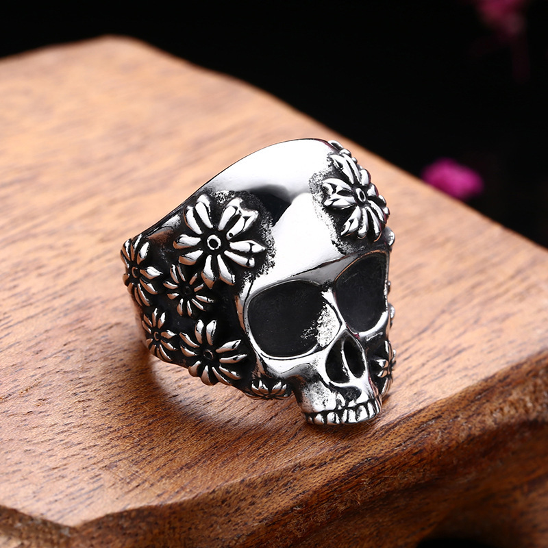 925 sterling silver skull ring - Sterling Silver Ring recension och pris
