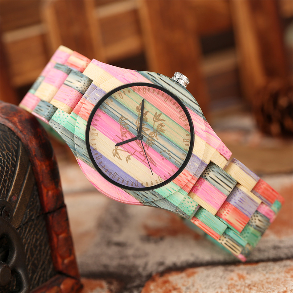 Vintage Stylish Colorful Bambo - Vintage Pocket Watch recension och pris