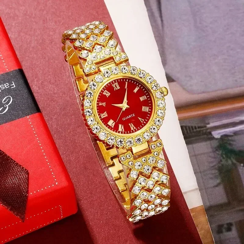 Golden Luxury Watch Women Ring - Mystery Jewelry Jar Watches recension och pris