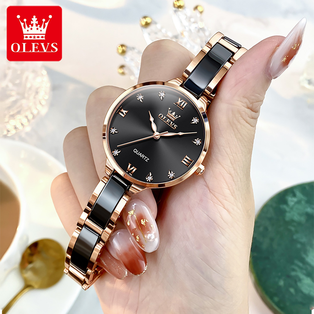 OLEVS 5872 Women Watches Quart - Jewelry With Watches recension och pris
