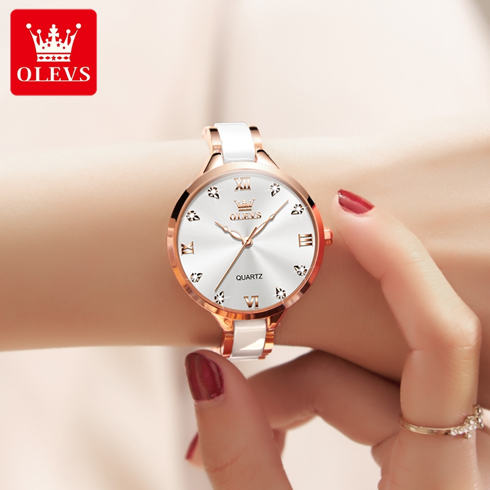 OLEVS 5872 Women Watches Quart - Jewelry With Watches recension och pris
