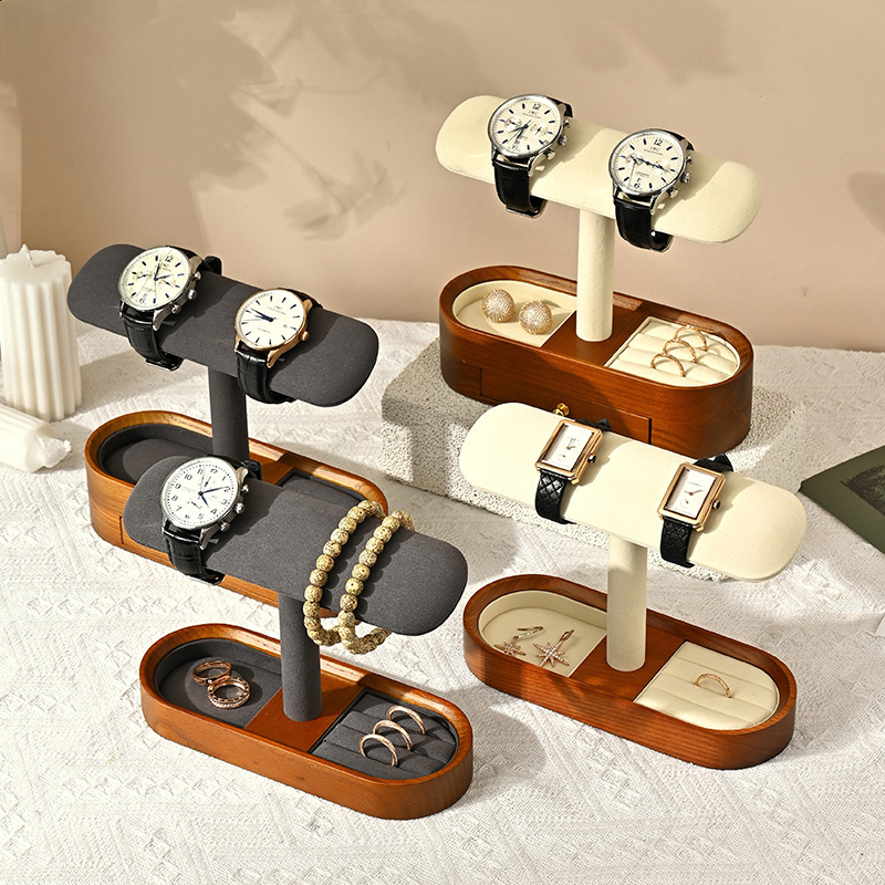 Oirlv Solid Wood Watch Organiz - Jewelry Box With Watches recension och pris