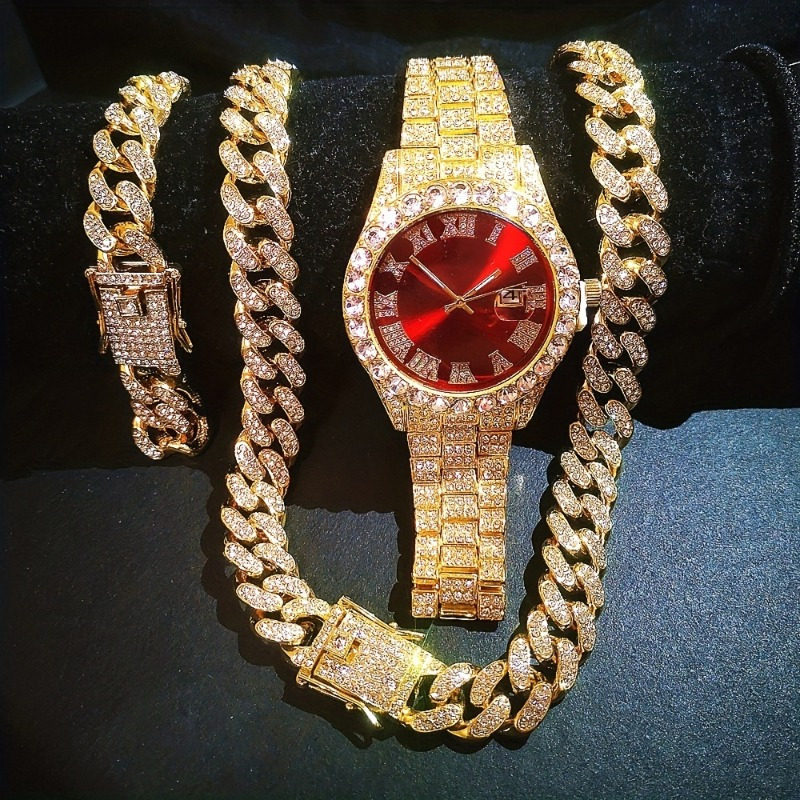 Fashion Silver Blue Watch Set  - Icebox Jewelry Watches recension och pris