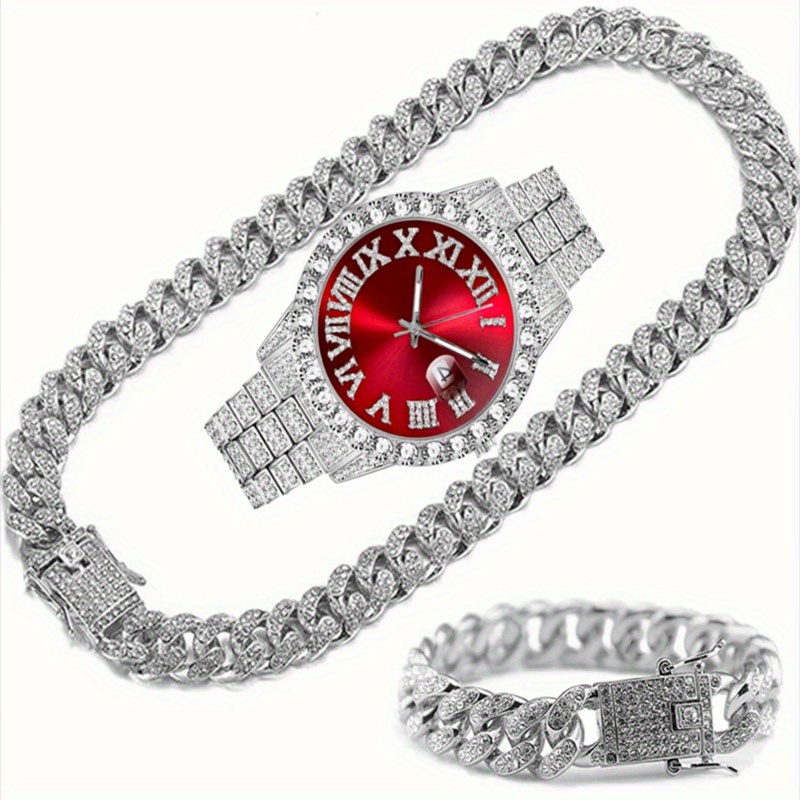 Fashion Silver Blue Watch Set  - Icebox Jewelry Watches recension och pris