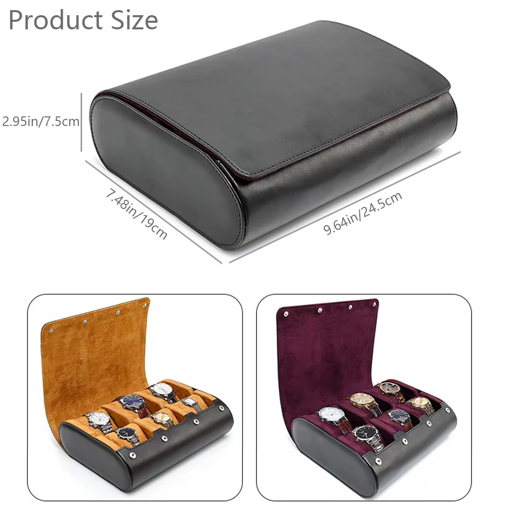 Watch Travel Case for Men Wome - Jewelry Box With Watches recension och pris