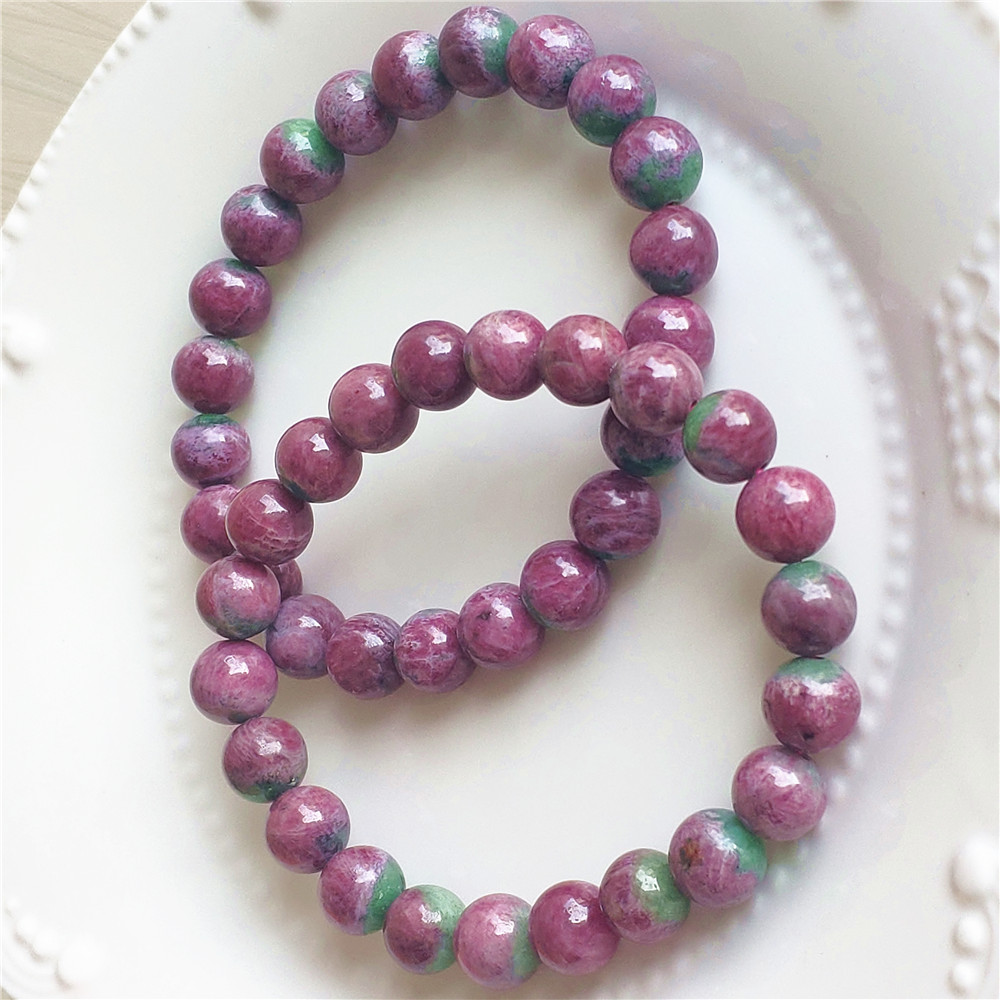 Natural Red Ruby Gemstone Brac - Gemstone Bracelet Healing recension och pris