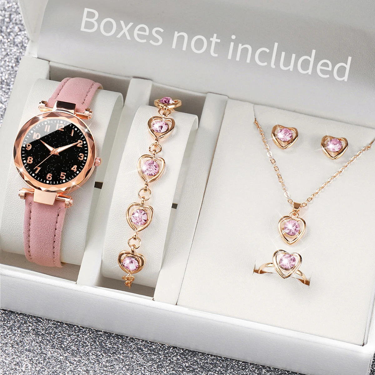 5/6PCS Fashion Women Watches C - Mystery Jewelry Jar Watches recension och pris
