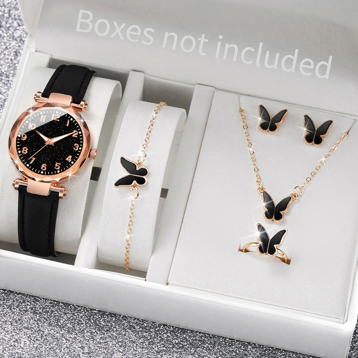5/6PCS Fashion Women Watches C - Mystery Jewelry Jar Watches recension och pris