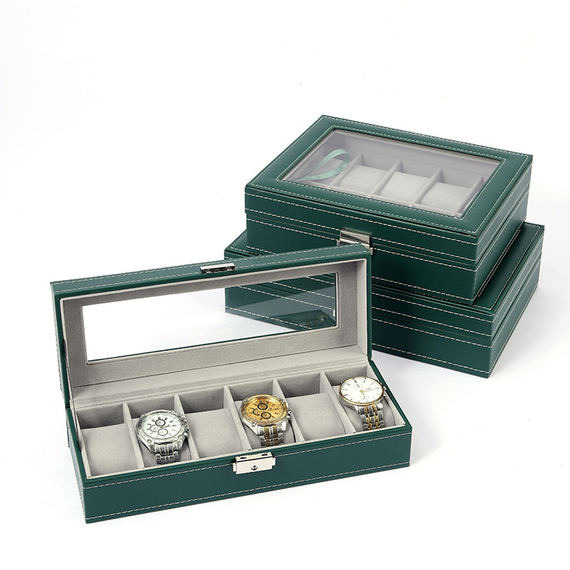 European Leather Watch Storage - Jewelry Box With Watches recension och pris