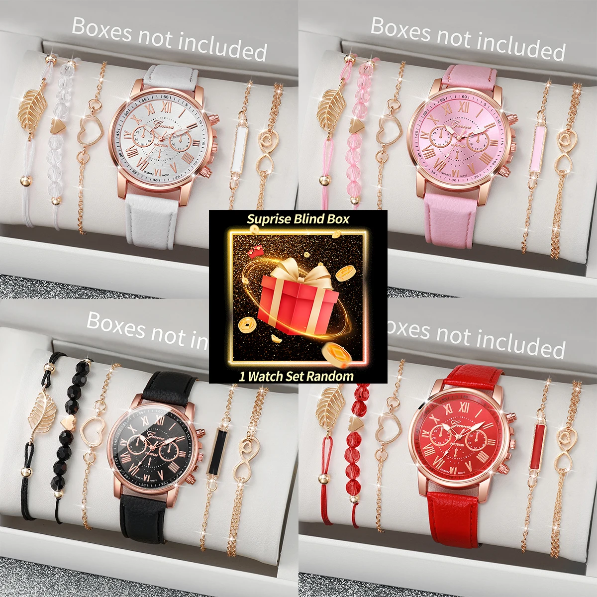 Surprise Blind Box Women Watch - Jewelry With Watches recension och pris