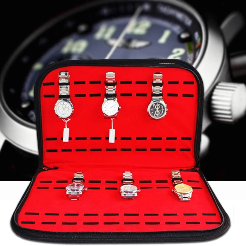 20 Slots Watch Storage Bag Con - Jewelry Box With Watches recension och pris