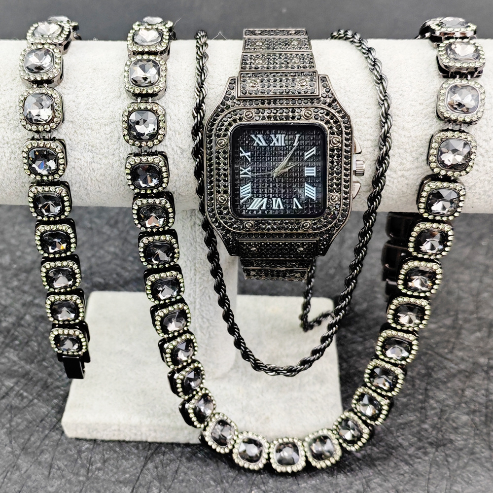 Purco Black Watch Tennis Chain - Icebox Jewelry Watches recension och pris