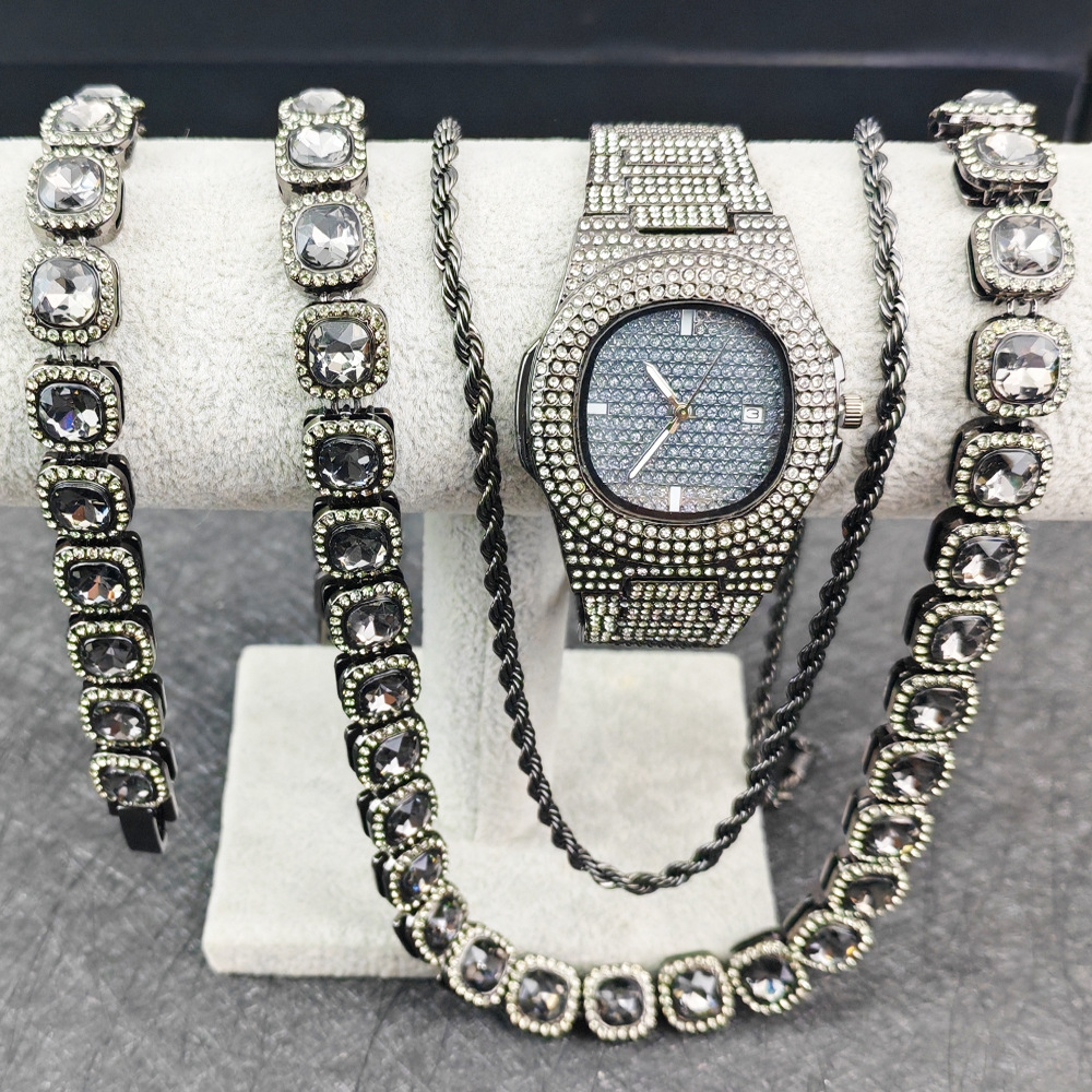 Purco Black Watch Tennis Chain - Icebox Jewelry Watches recension och pris