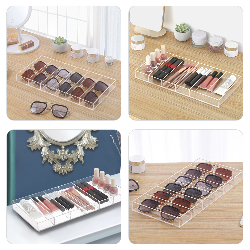 Clear Acrylic Sunglasses Tray  - Jewelry With Watches recension och pris