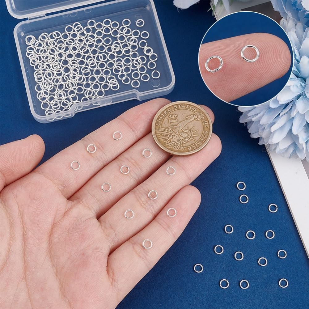 200pcs 925 Sterling Silver Pla - Sterling Silver Ring recension och pris
