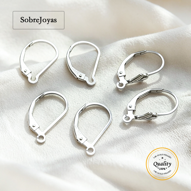 Fleur De Lis Leverback Ear Wir - Sterling Silver Ring recension och pris