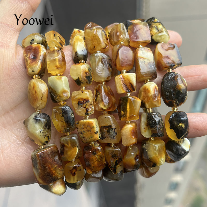 100% Real Amber Bracelets for  - Gemstone Bracelet Healing recension och pris
