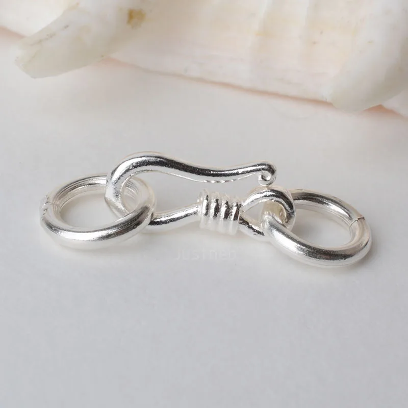 Sterling Silver S Hook & Eye F - Sterling Silver Ring recension och pris
