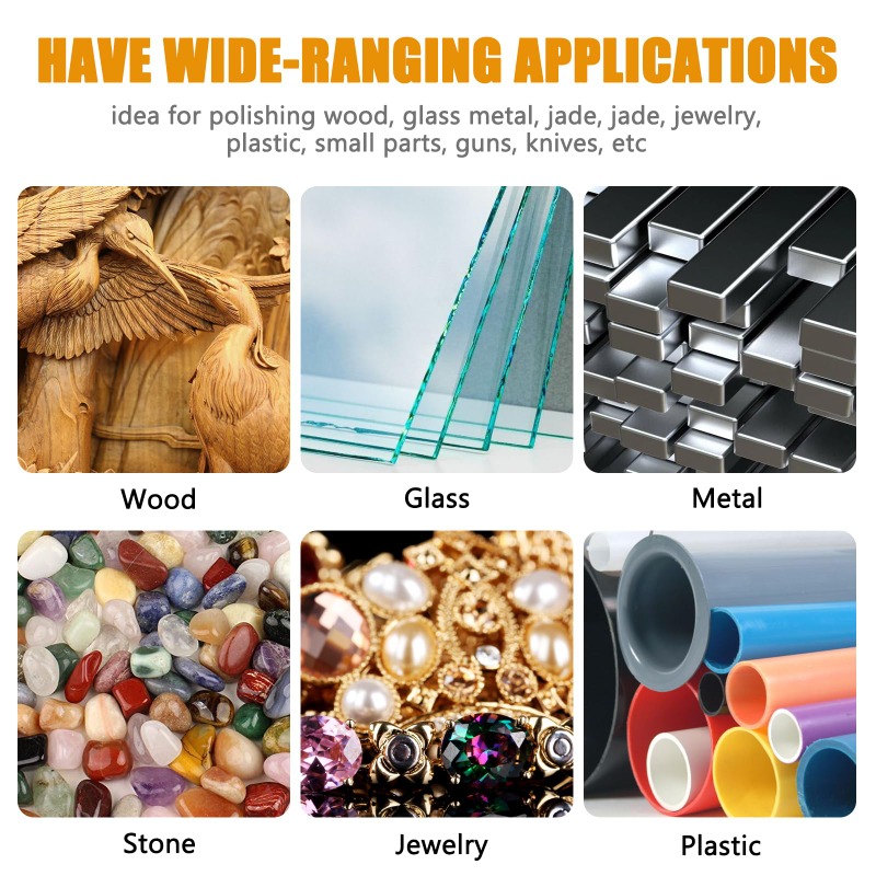 36Pcs/Set Wool Felt Polishing  - Jewelry With Watches recension och pris
